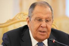 Russian Foreign Minister Sergei Lavrov meets with his Moroccan counterpart Nasser Bourita in Moscow