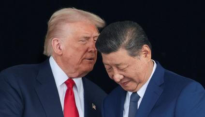 „Dohoda s Čínou bude skvělá. Bude dlouhodobá,“ pochvaloval si v letadle Trump.