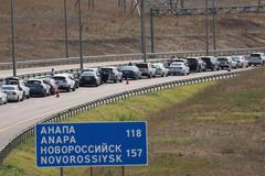 krymšský most zácpa