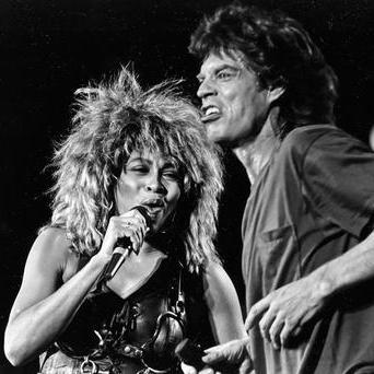 Tina Turner s Mickem Jaggerem