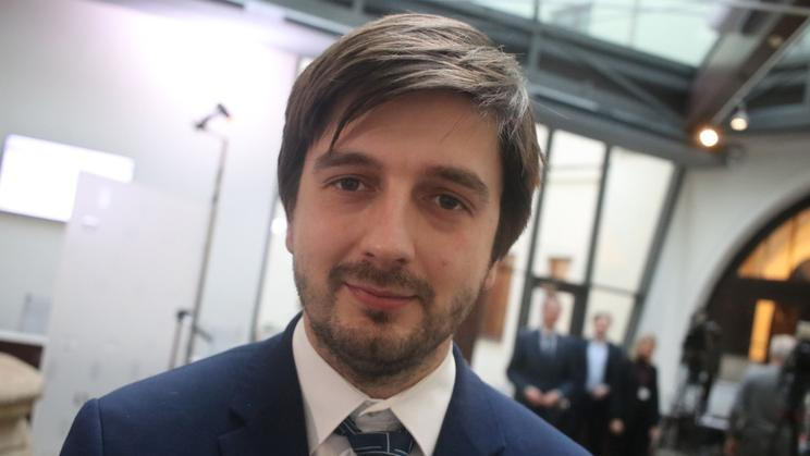 Viceprezident České lékařské komory a předseda její Sekce mladých lékařů Jan Přáda