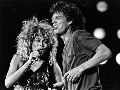 Tina Turner s Mickem Jaggerem