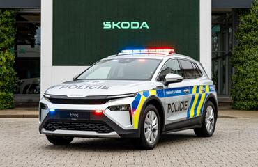 Škoda Elroq policie