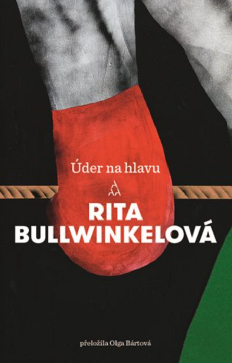 Úder na hlavu, obálka knihy