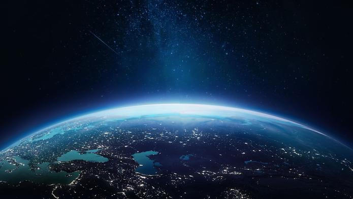 Planeta Země tmavne