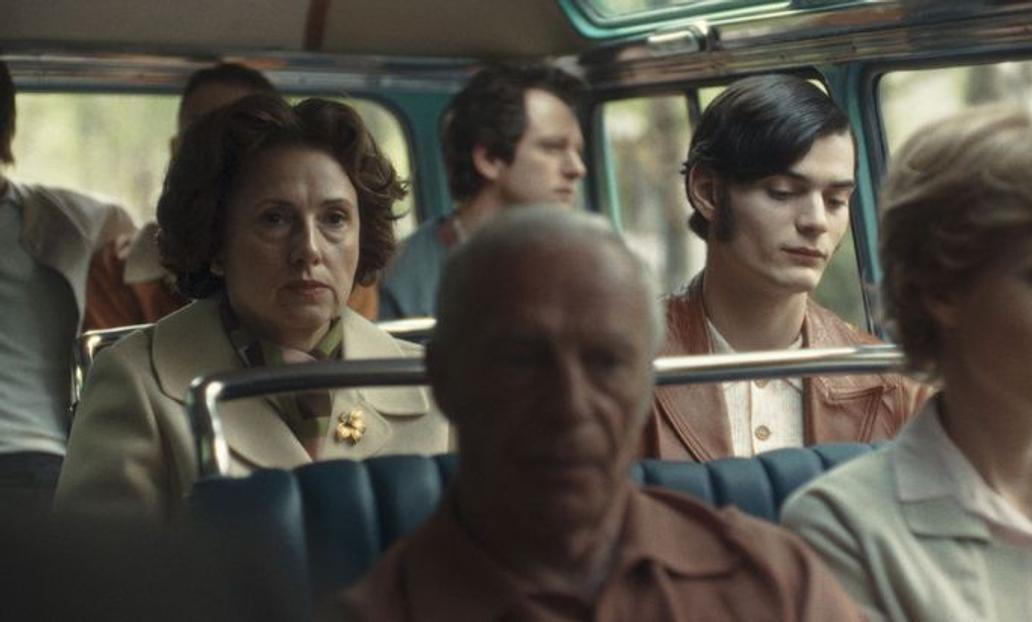 Z filmu Nepela režiséra Gregora Valentoviče. Na snímku Josef Trojan jako Nepela a Zuzana Mauréry jako jeho trenérka.