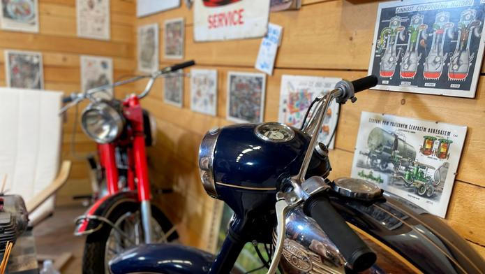 Motorky Retro Garáž duben 2024