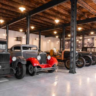 Depozitář ve Škoda Muzeu