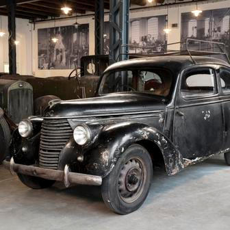 Depozitář ve Škoda Muzeu