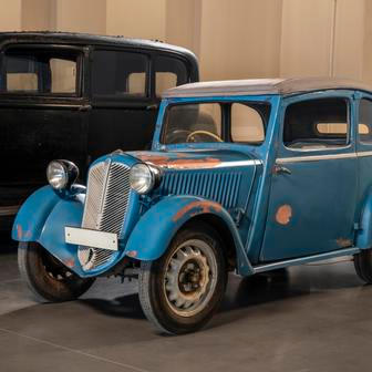 Depozitář ve Škoda Muzeu