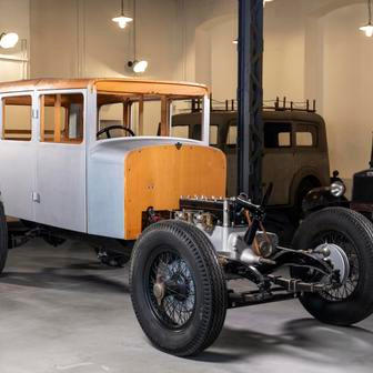 Depozitář ve Škoda Muzeu