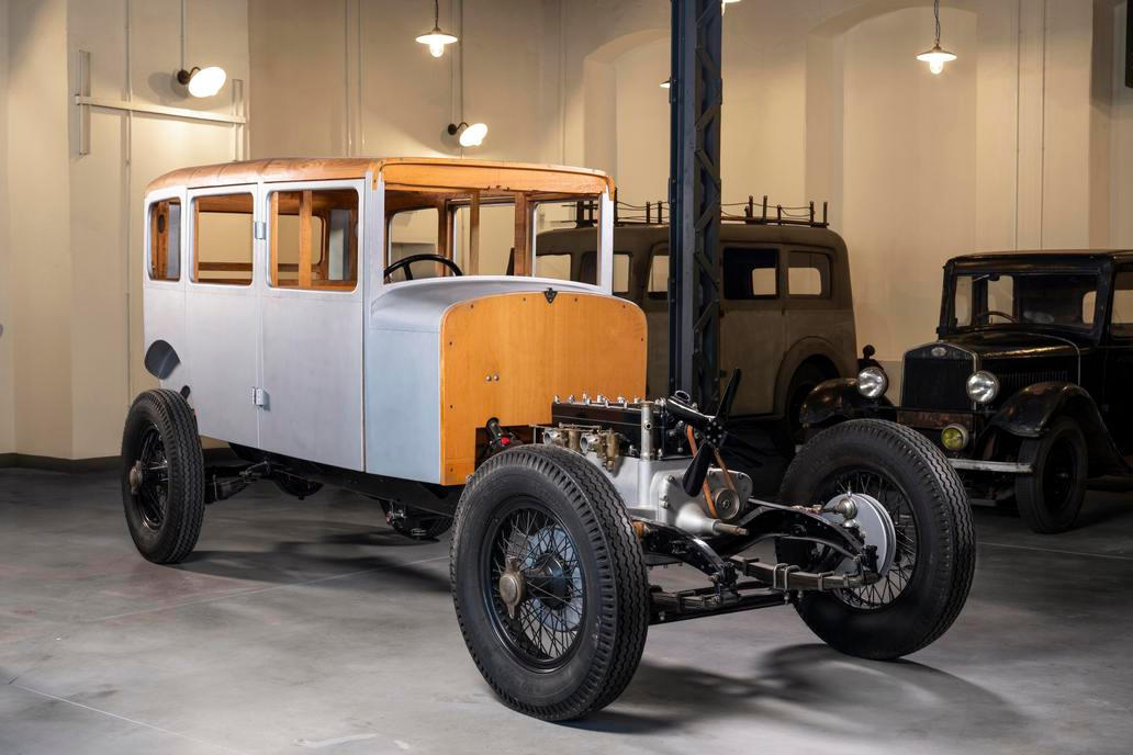 Depozitář ve Škoda Muzeu