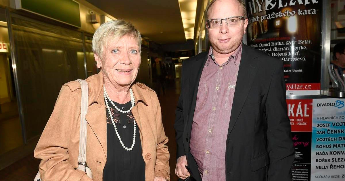 Jaroslava Obermaierová se synem