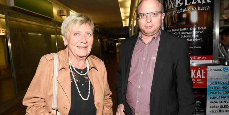 Jaroslava Obermaierová se synem