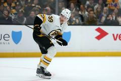 Morgan Geekie v dresu Bostonu