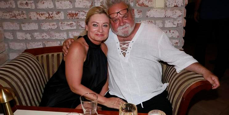 Václav Upír Krejčí s manželkou Luciií