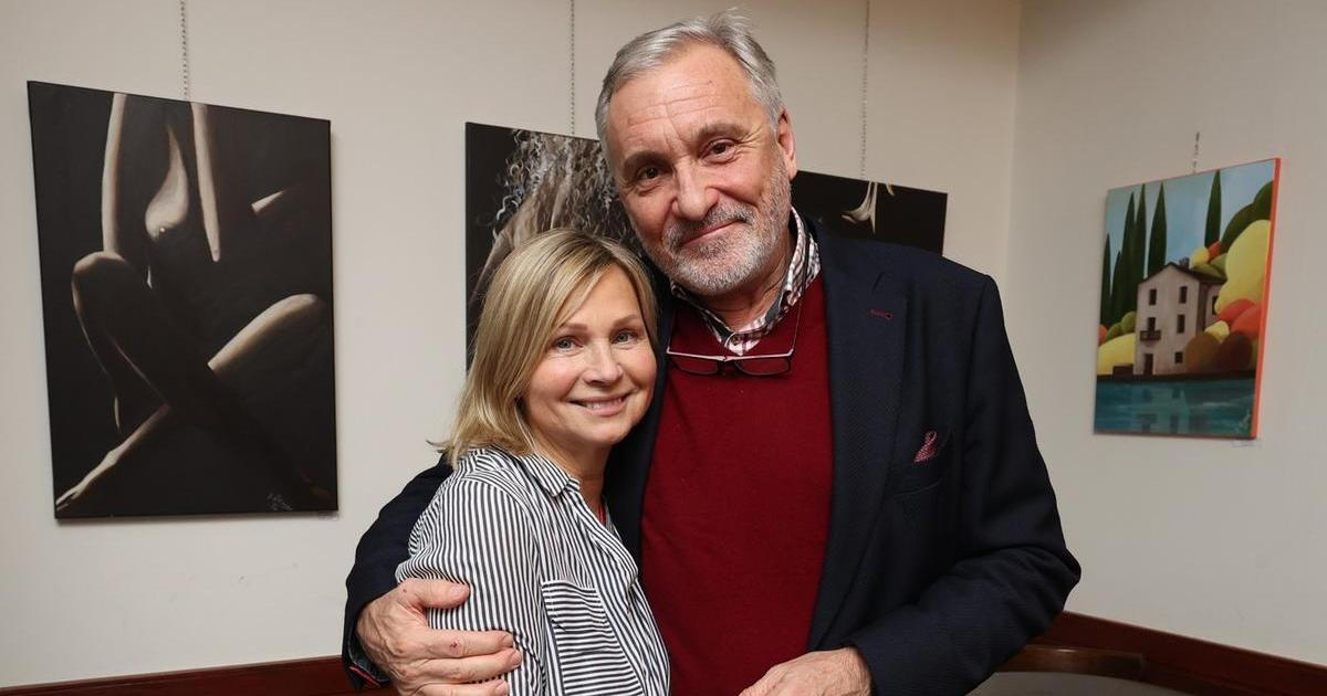 Jan Čenský s manželkou Danou