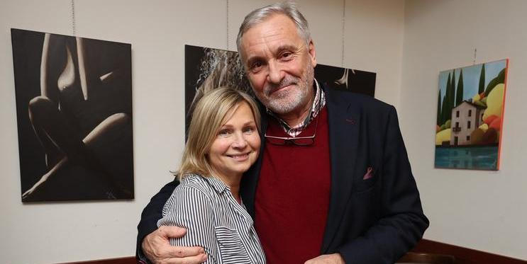 Jan Čenský s manželkou Danou