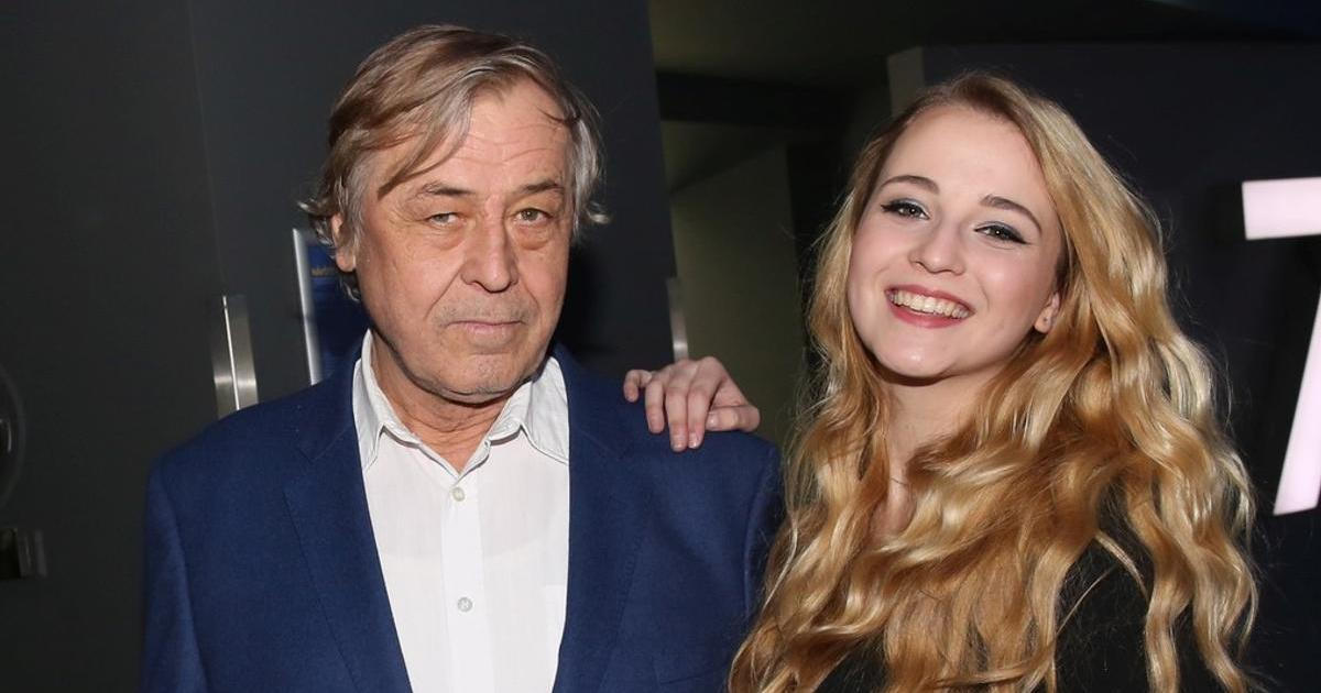 Zdeněk Žák s dcerou