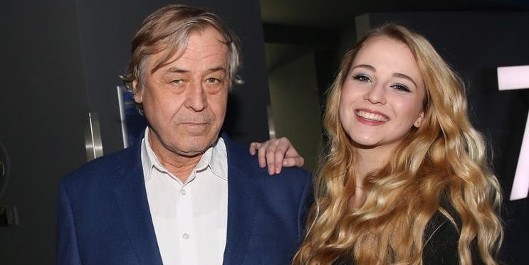 Zdeněk Žák s dcerou