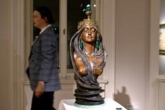 Alfons Mucha, Příroda, Le Nature, plastika, socha, busta, dražba