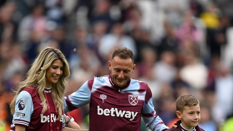 Vladimír Coufal s rodinou