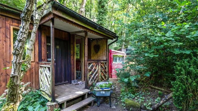 chalupa, chata, les, příroda