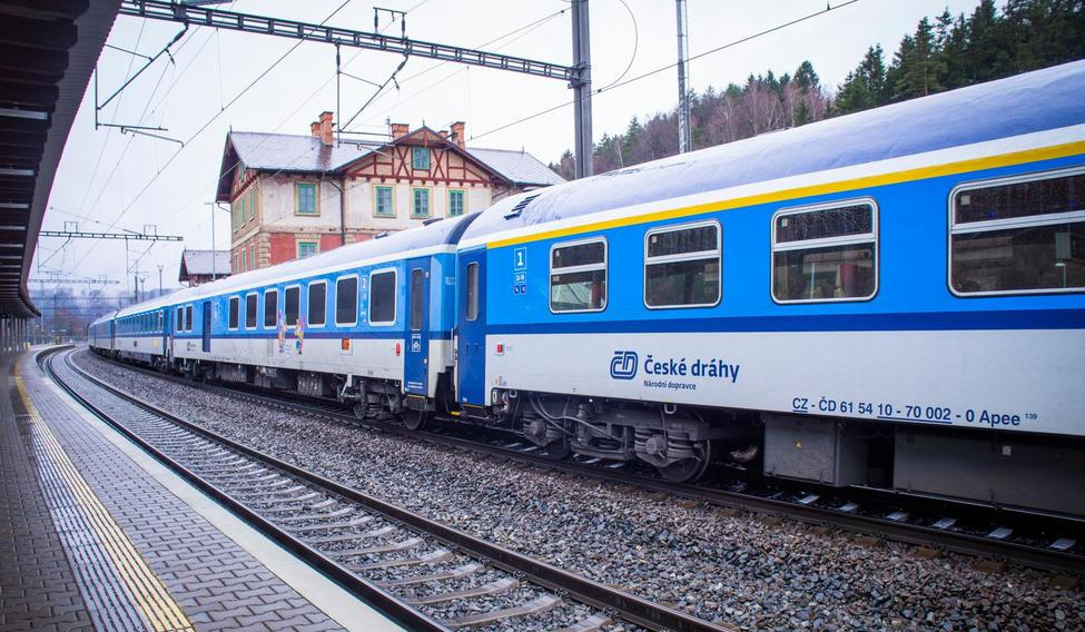 České dráhy, vlak