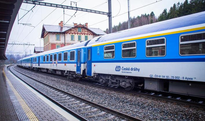 České dráhy, vlak