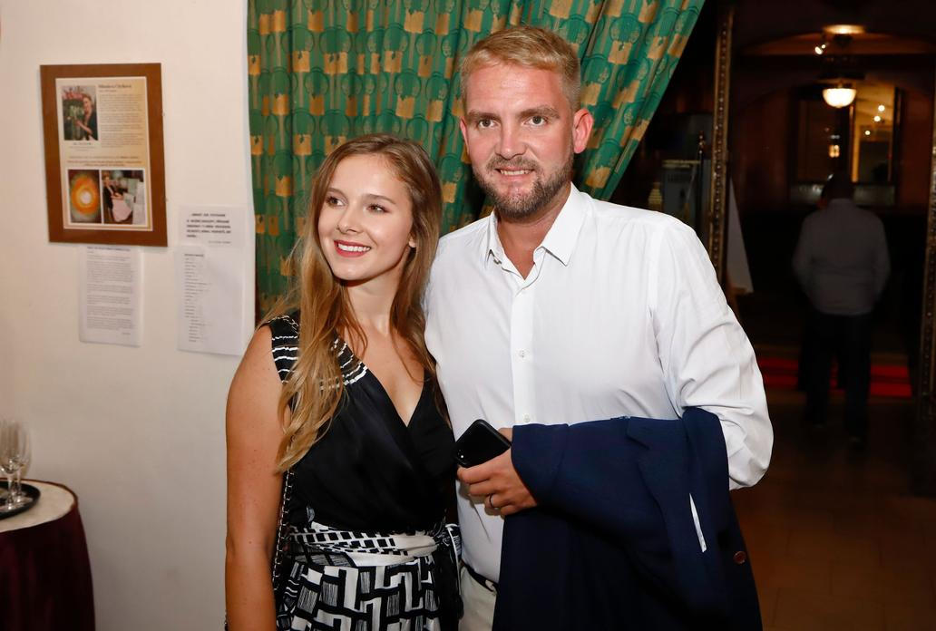 Libor Bouček s manželkou Gabrielou Bendovou