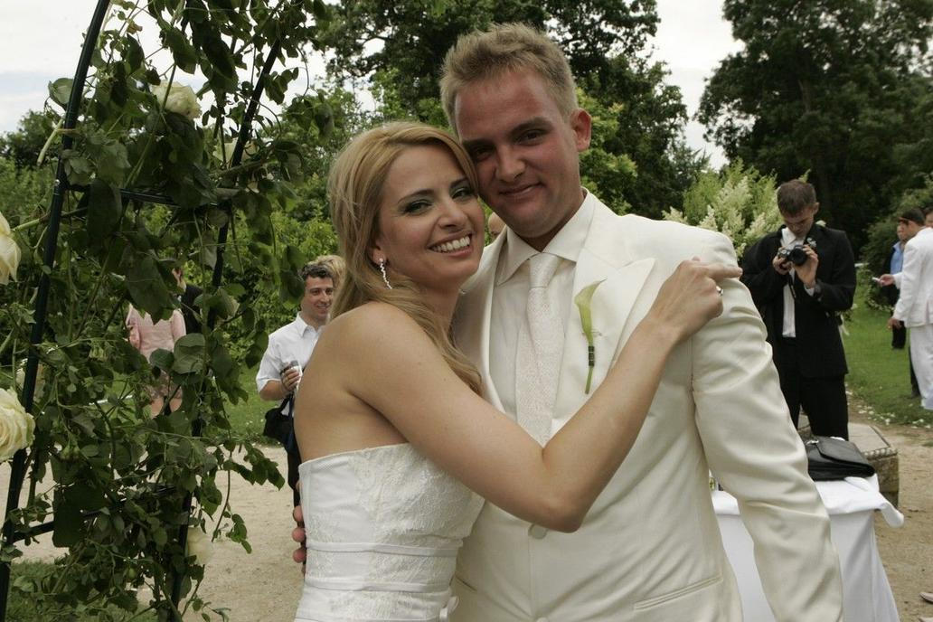 Libor Bouček s první manželkou Mariannou Ďurianovou