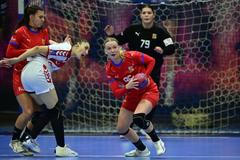 Charlotte Cholevová, nejlepší střelkyně Česka v utkání s Kubou