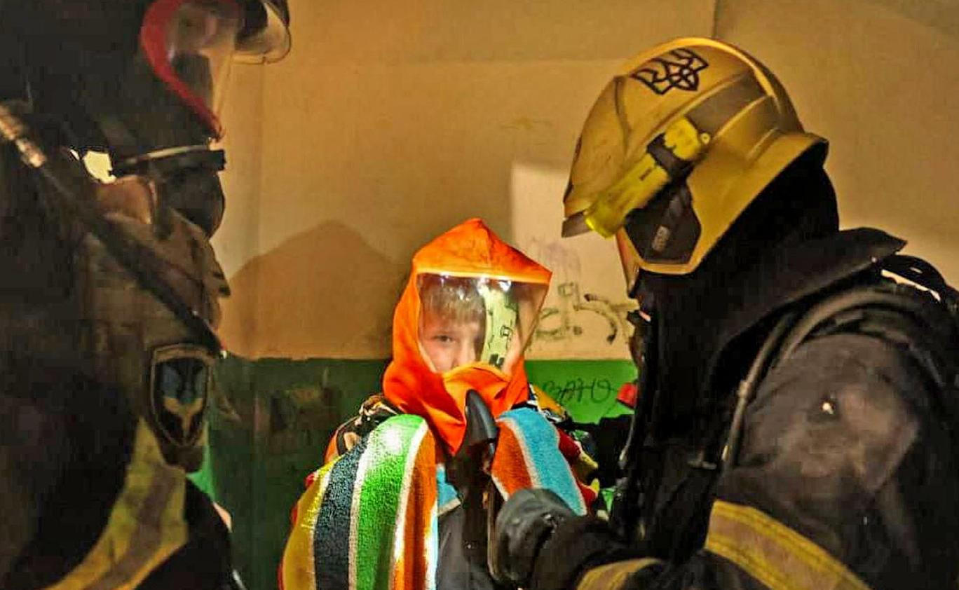 Ukrajina, Kyjev, Rusko, válka, drony, bombardování,