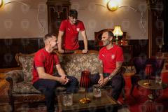 Dresy české fotbalové reprezentace pro play off o mistrovství světa