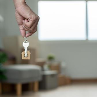 Bydlení, klíč, nájem, nemovitost, byt, dům