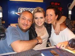 Patrik Hezucký, Gabriela Gunčíková a Lucie Šilhánová na Evropě 2