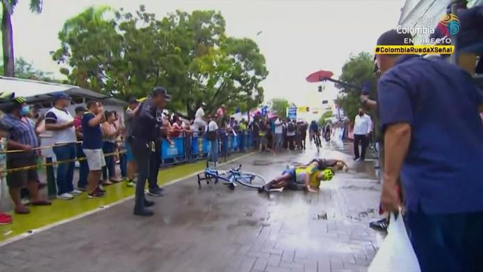 Srážka Luise Carlose Chii s manželkou