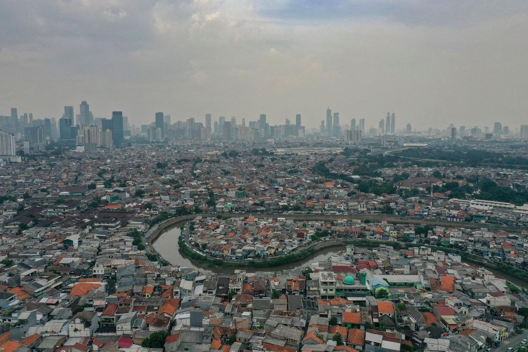 Jakarta, město, Indonésie, lidé