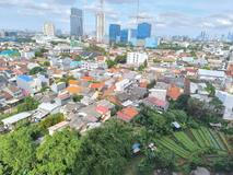 jakarta, město, indonésie