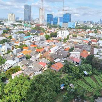 jakarta, město, indonésie