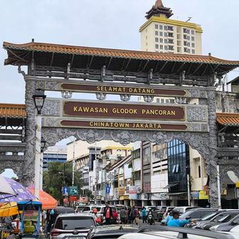 jakarta, město, indonésie