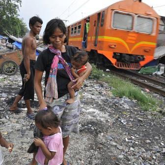 jakarta, město, indonésie