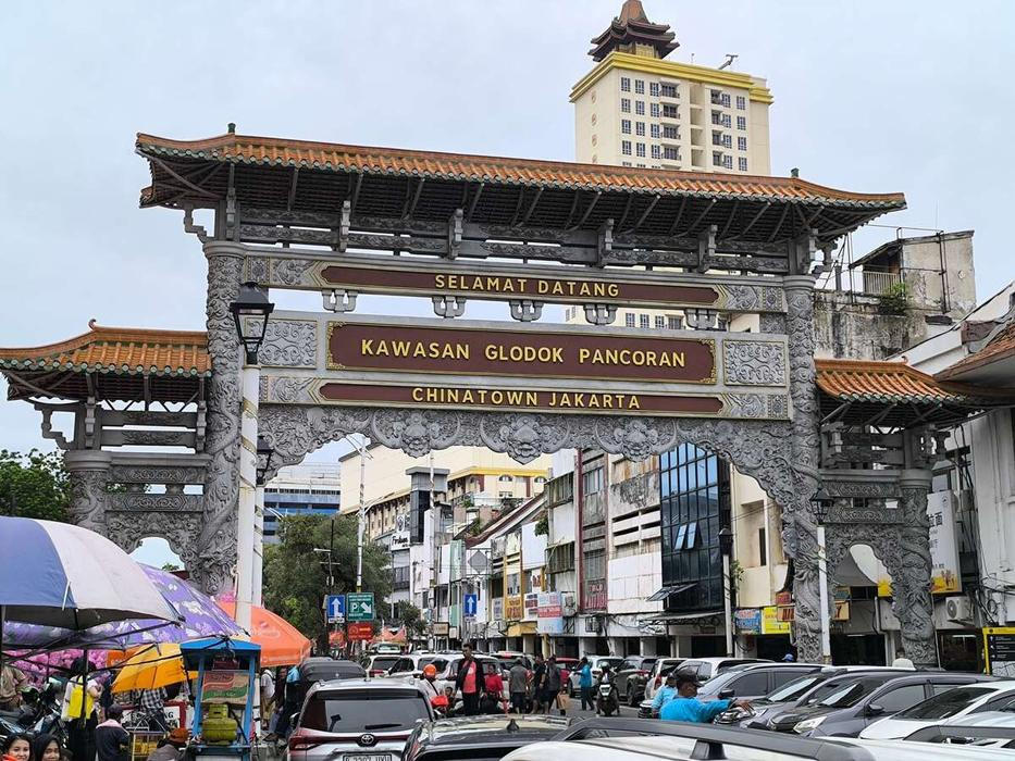 jakarta, město, indonésie