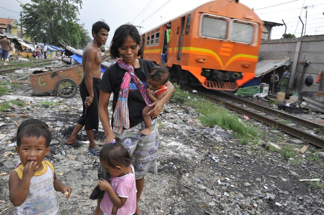 jakarta, město, indonésie