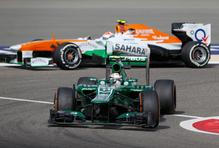 F1, VC Bahrajnu: van der Garde (Caterham) a Sutil (F. India)