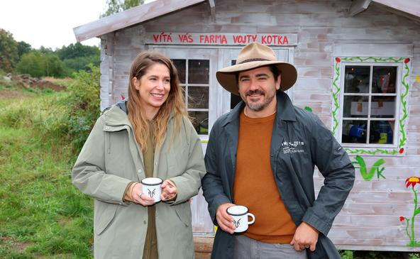 Radana Kotková a Vojta Kotek