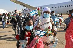 Izrael, Etiopie, přistěhovalec, Žid, migrace, návrat