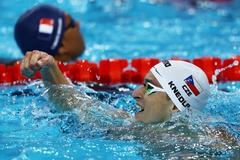 Plavec Miroslav Knedla na OH 2024 v Paříži