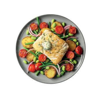 Filé Nowaco s bylinkovým máslem