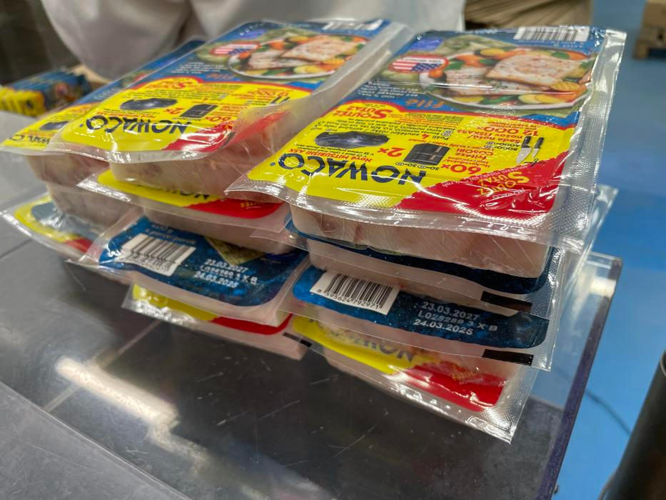 Proces výroby filé Nowaco